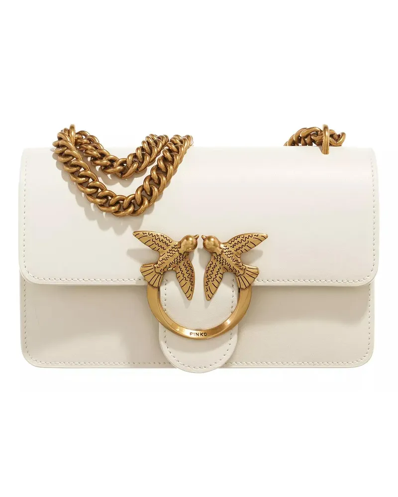 Pinko Crossbody Bags Love One Mini Dc weiß Weiß