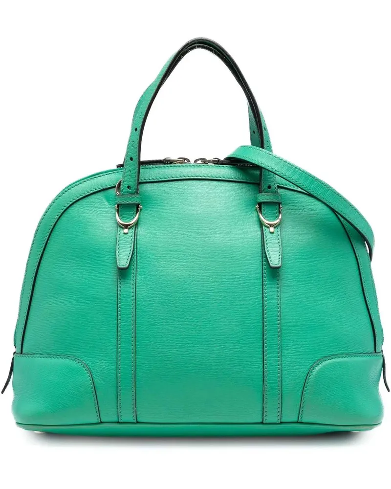Gucci Hobo Bags Small Leather Nice Dome Satchel grün Grün