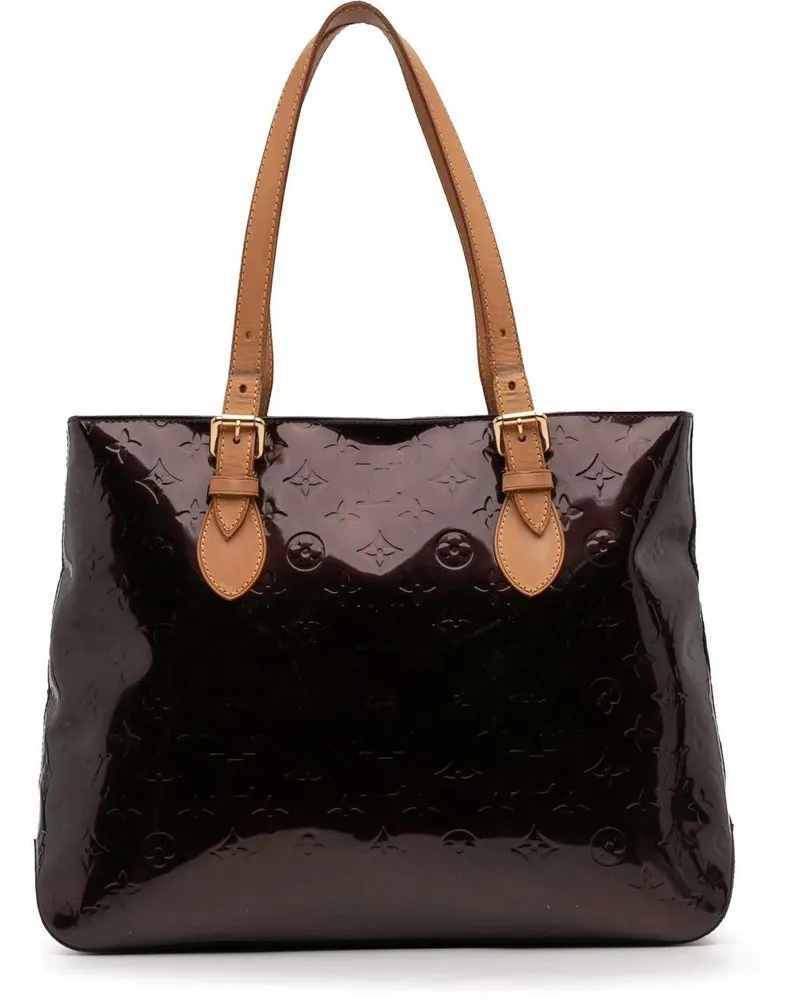 Louis Vuitton Shopper Monogram Vernis Brentwood orange Orange