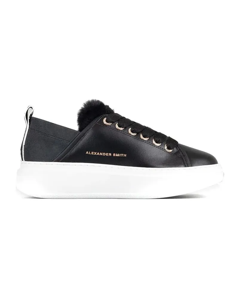 Alexander Smith Low-Top Sneaker Casual Black Trainers schwarz Schwarz
