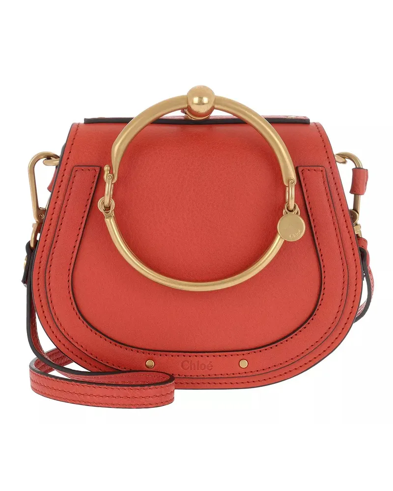 Chloé Crossbody Bags Small Nile Bracelet Bag orange Orange