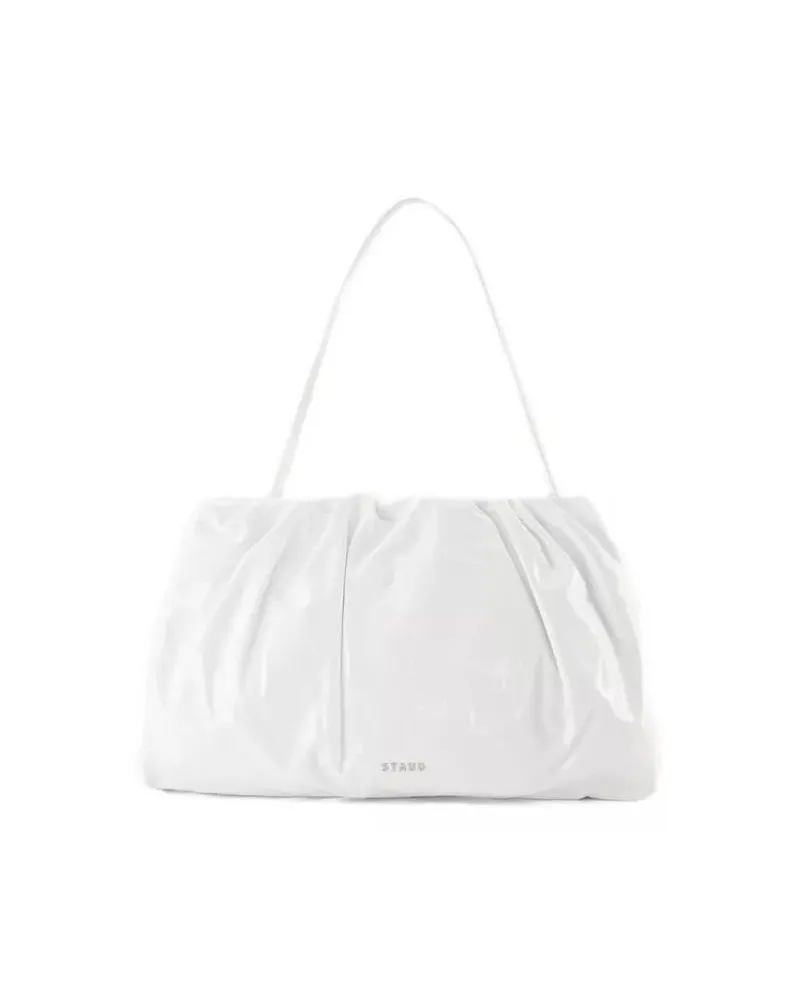 STAUD Crossbody Bags Phoebe Bag  - Leather - White weiß Weiß