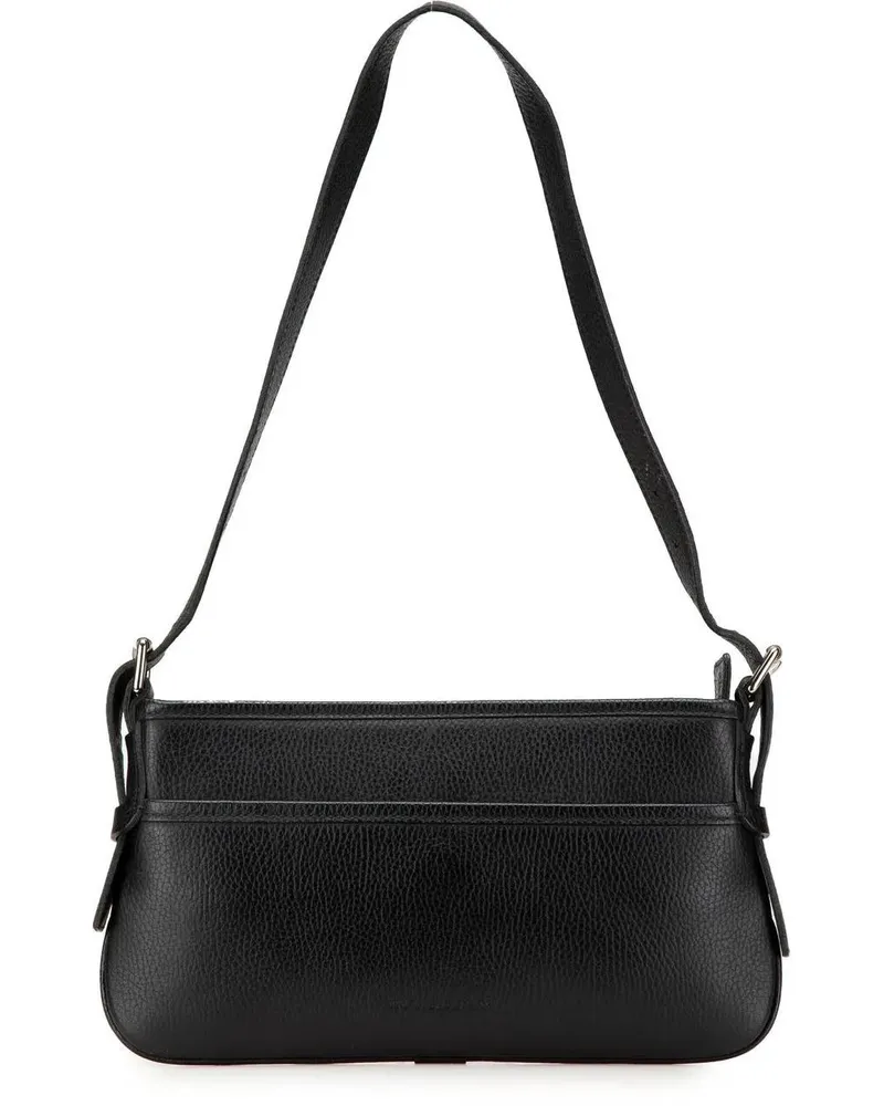Burberry Hobo Bags 2000-2017 Leather Shoulder Bag schwarz Schwarz