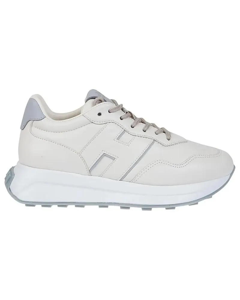 Hogan Low-Top Sneaker H641 Leather Sneakers With Branding weiß Weiß