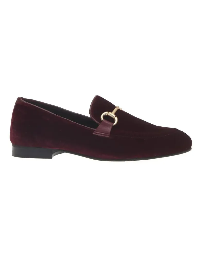 Poesie Veneziane Bordeaux Velvet Moccasin rot Rot