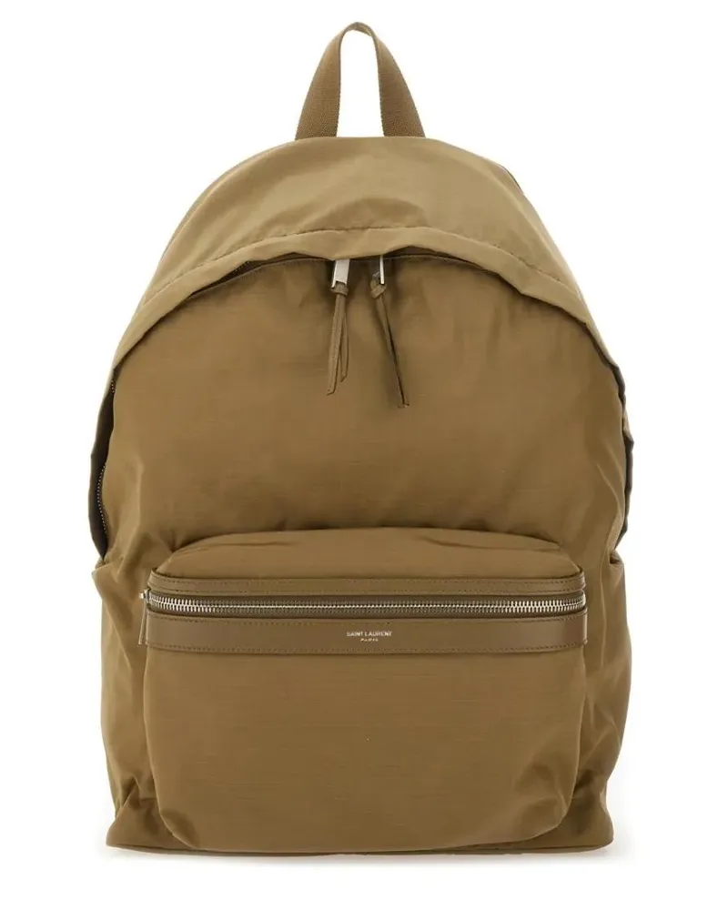 Saint Laurent Rucksäcke City Backpack braun Braun