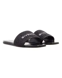 Givenchy Sandalen & Sandaletten Sandals Slide 4G In Refia Schwarz