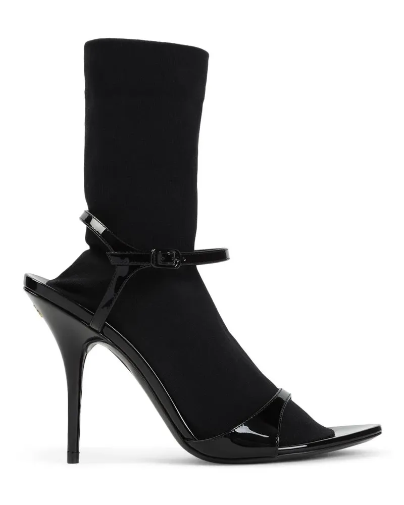 Balenciaga Stiefel Black Cotton Avenue H110 Sock Boots schwarz Schwarz