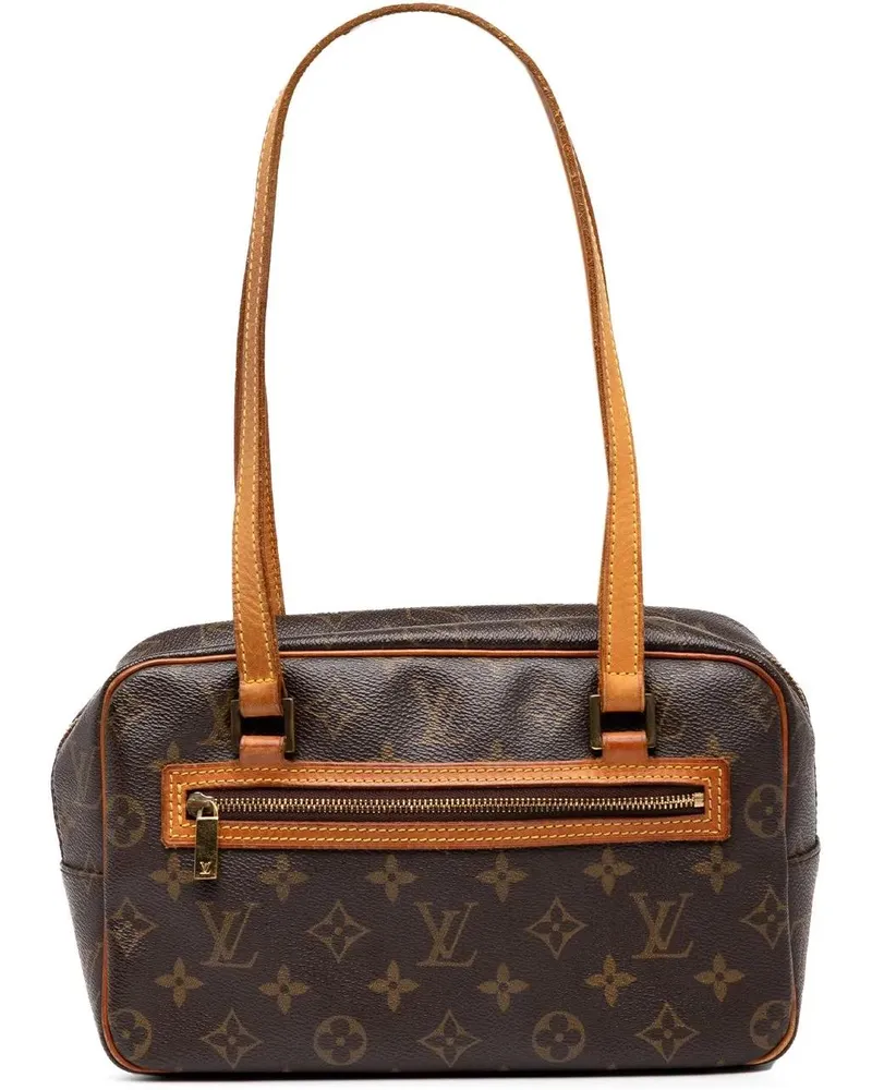Louis Vuitton Hobo Bags Monogram Cite MM braun Braun