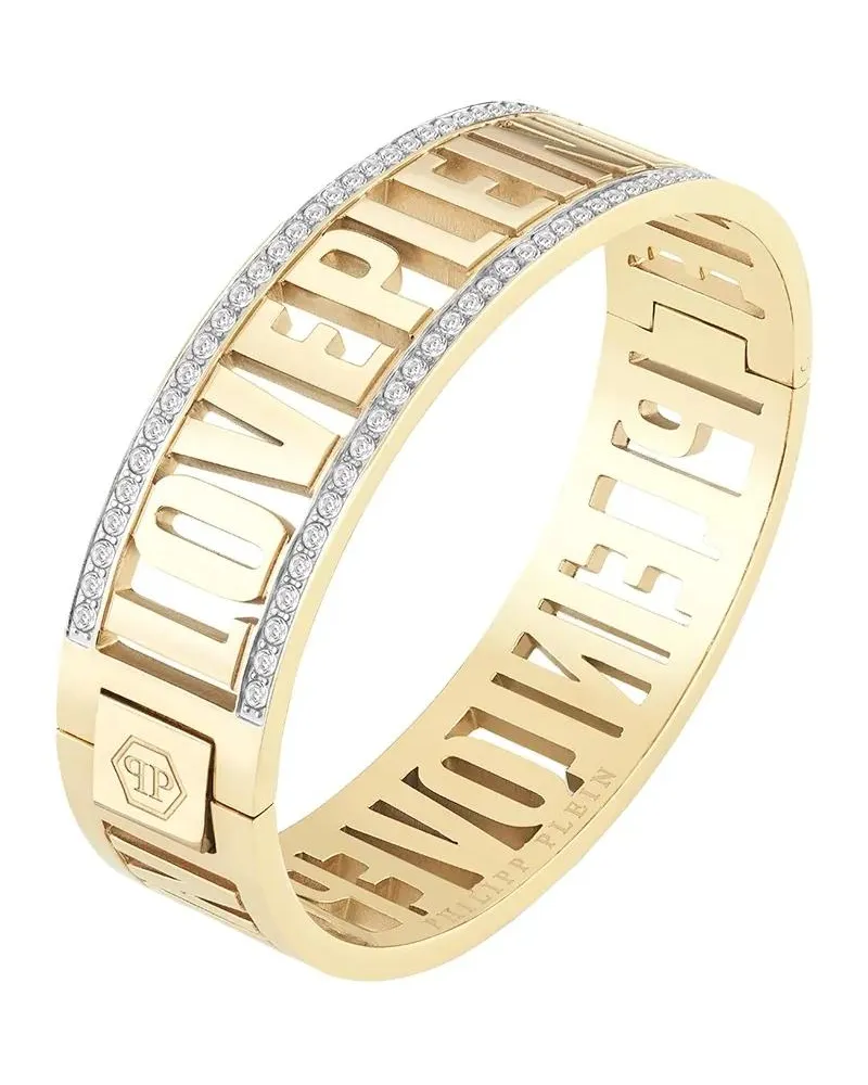 Philipp Plein Armband Armbänder Love Mit Schmucksteinen gold Gold