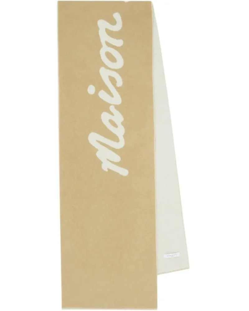 Kitsuné Tücher & Schals ' Scarfs Camel beige Beige