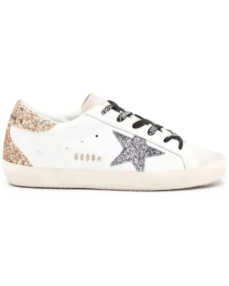 Golden Goose Low-Top Sneaker Super Star Low-Top Sneakers weiß Weiß
