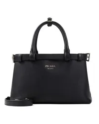 Prada Crossbody Bags Calf Leather Handbag Schwarz