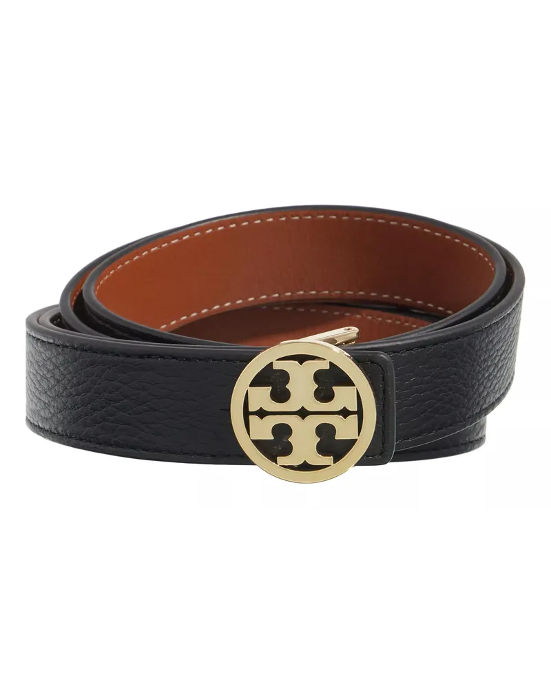 Tory Burch Gürtel 1" Miller Reversible Belt Schwarz