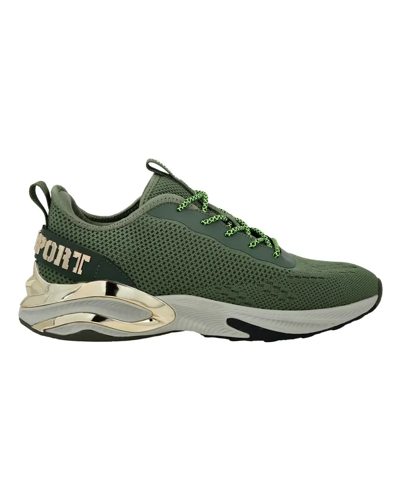 Philipp Plein Low-Top Sneaker Läufer Sneaker Ps grün Grün