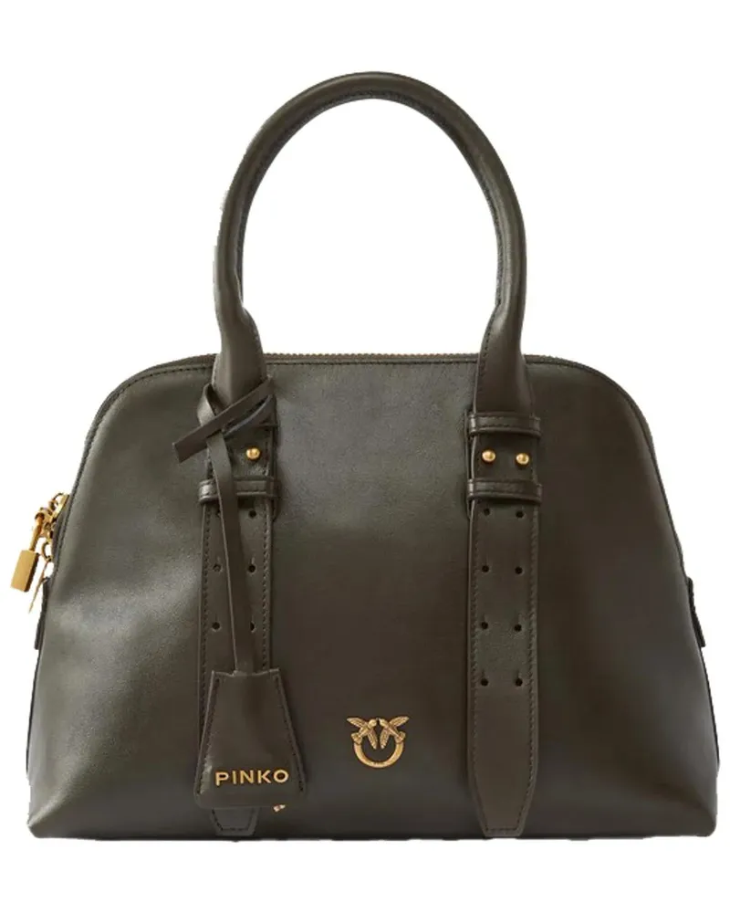 Pinko Hobo Bags Structured Black Handbag With Clean Lines schwarz Schwarz
