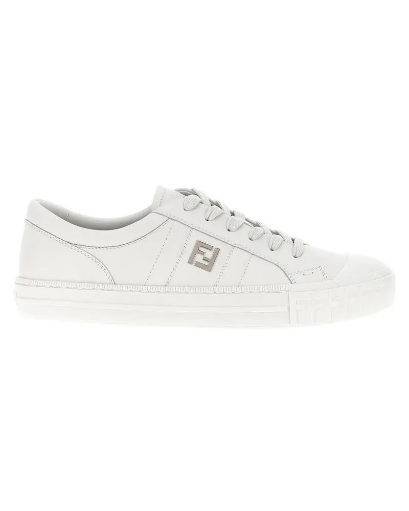 Fendi Low-Top Sneaker 'Domino' Sneakers weiß Weiß