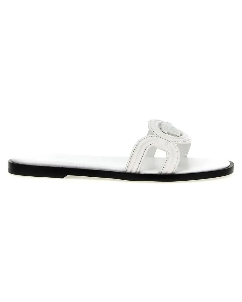 Versace Sandalen 'Medusa '95' Sandals weiß Weiß