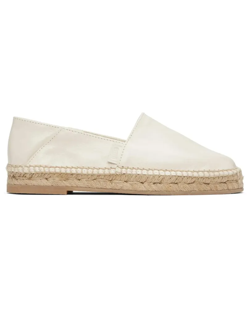 AMI Paris Low-Top Sneaker Logo Slip-on Espadrilles weiß Weiß