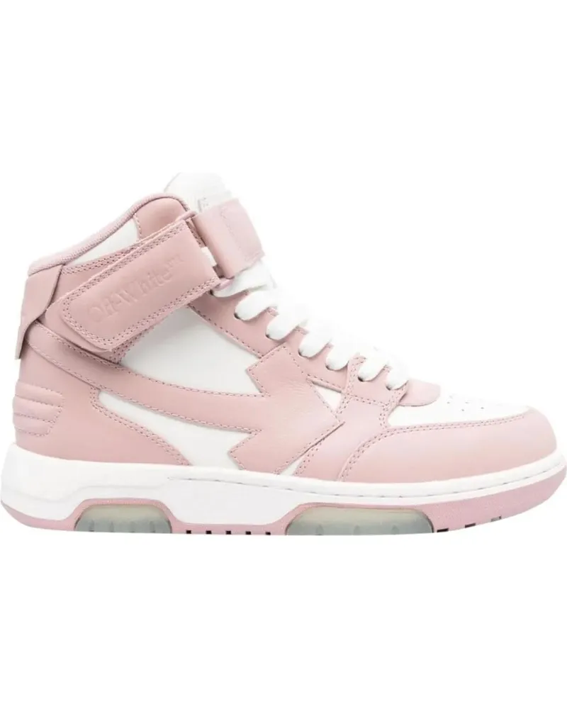 OFF-WHITE Low-Top Sneaker Out Of Office Mid Top Sneakers rosa Gold