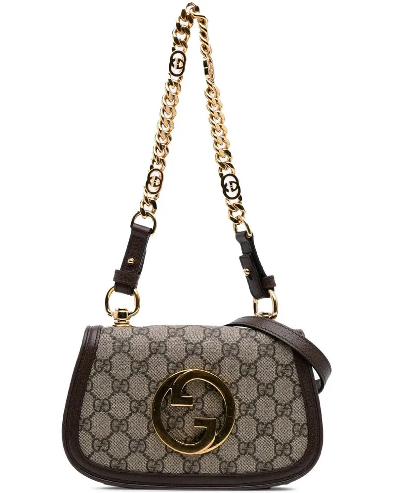 Gucci Hobo Bags 2016-2024 Mini GG Supreme Blondie Satchel braun Braun