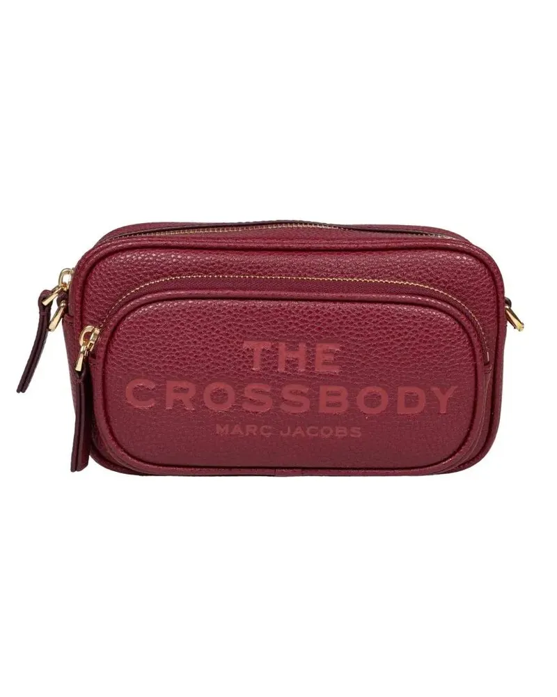 Marc Jacobs Hobo Bags The Crossbody Tote Leather Bag Cherry Color rot Rot