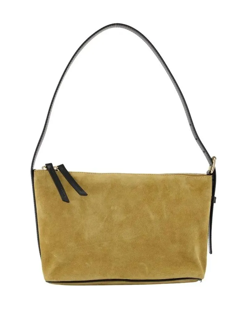 A.P.C. Hobo Bags Vera Shoulder Bag - Leather - Khaki goldfarben 