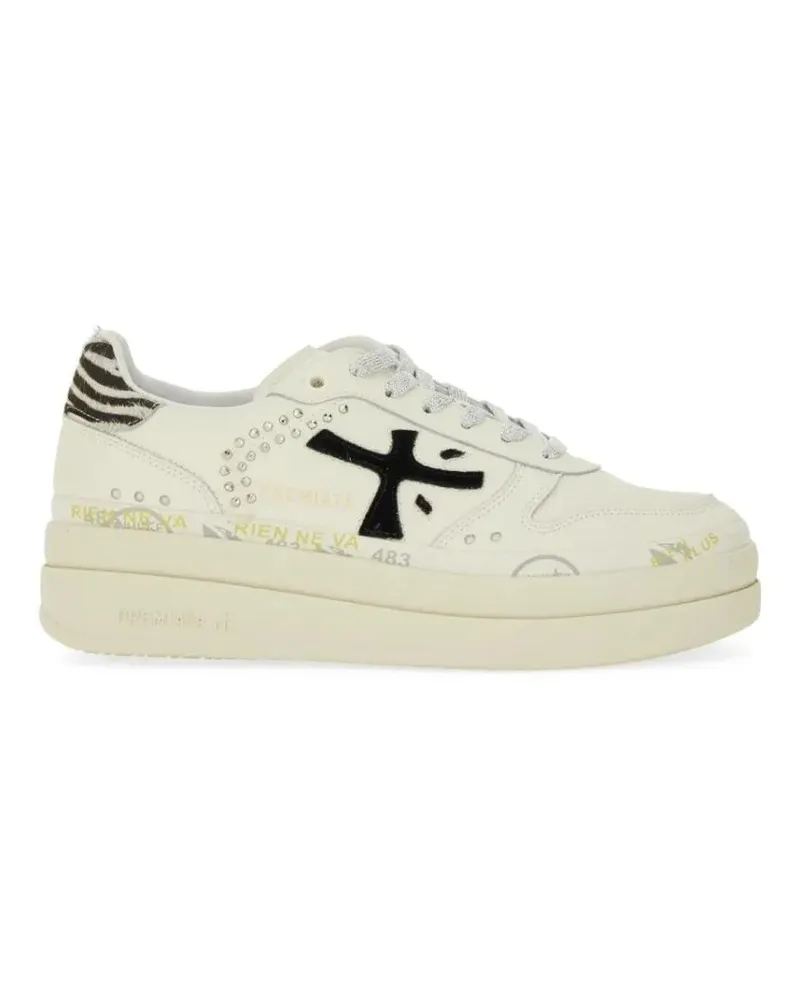 Premiata Low-Top Sneaker "Micol" Sneaker beige Beige