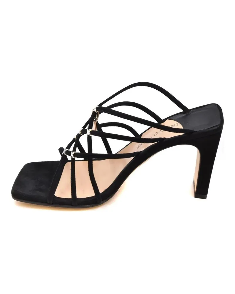 Sergio Rossi Sandalen Sandals Black schwarz Schwarz