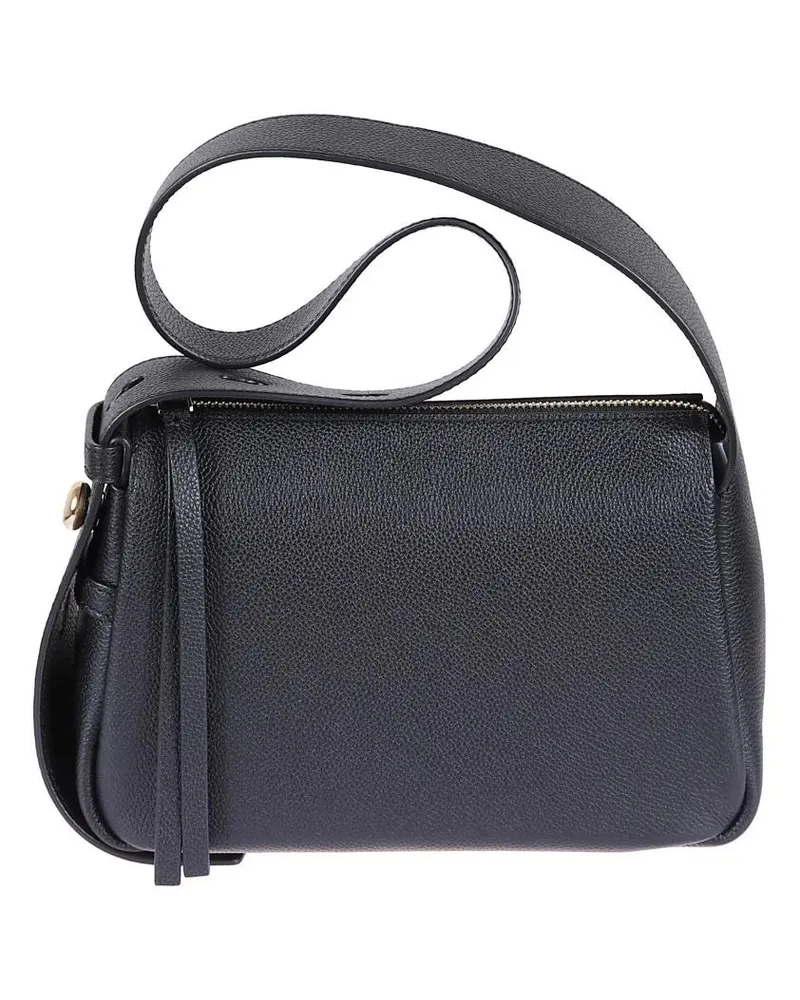 Tory Burch Hobo Bags Rectangular Hammered Leather Shoulder Bag With Adj grau Grau