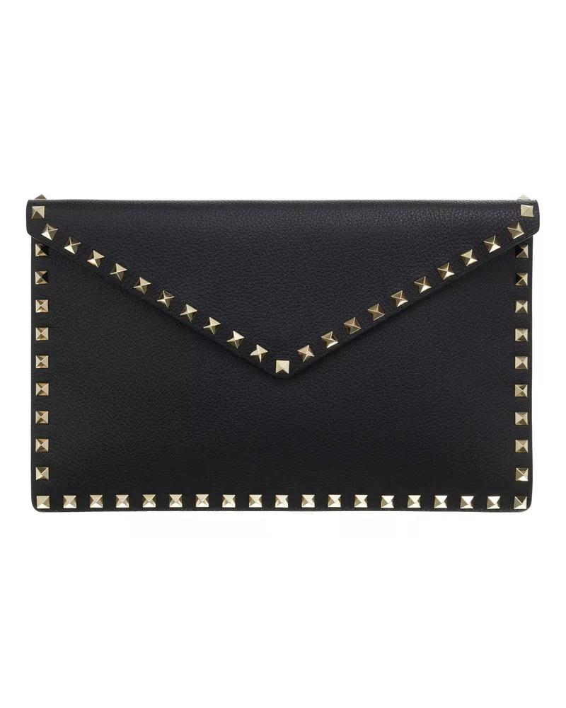 Valentino Garavani Clutches Large Flat Pouch Schwarz