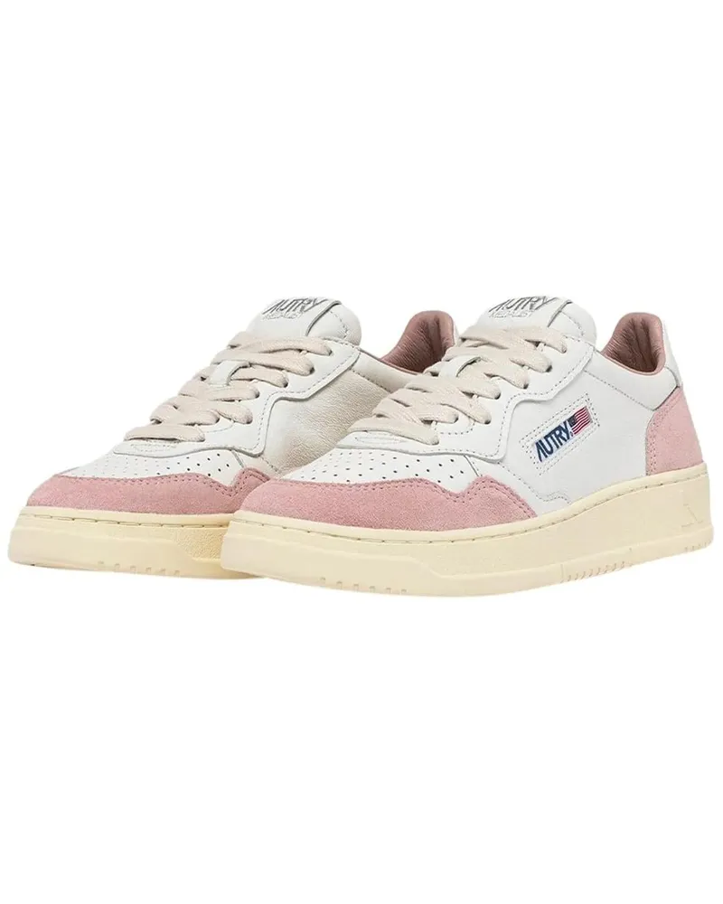 AUTRY Low-Top Sneaker Sneakers Whitepowder rosa Gold