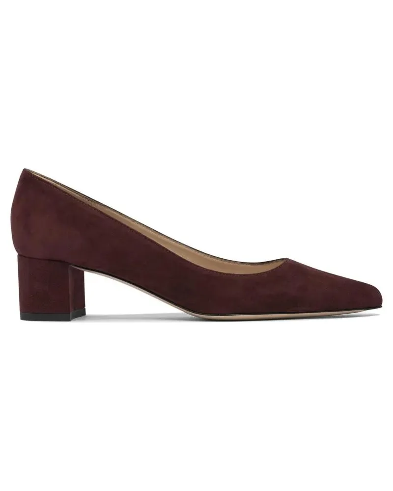 Gianvito Rossi Hohe Schuhe Brown Suede Heeled Pumps schwarz Schwarz