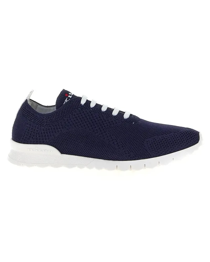 Kiton Low-Top Sneaker Breathable Mesh Technical Sneakers blau Blau