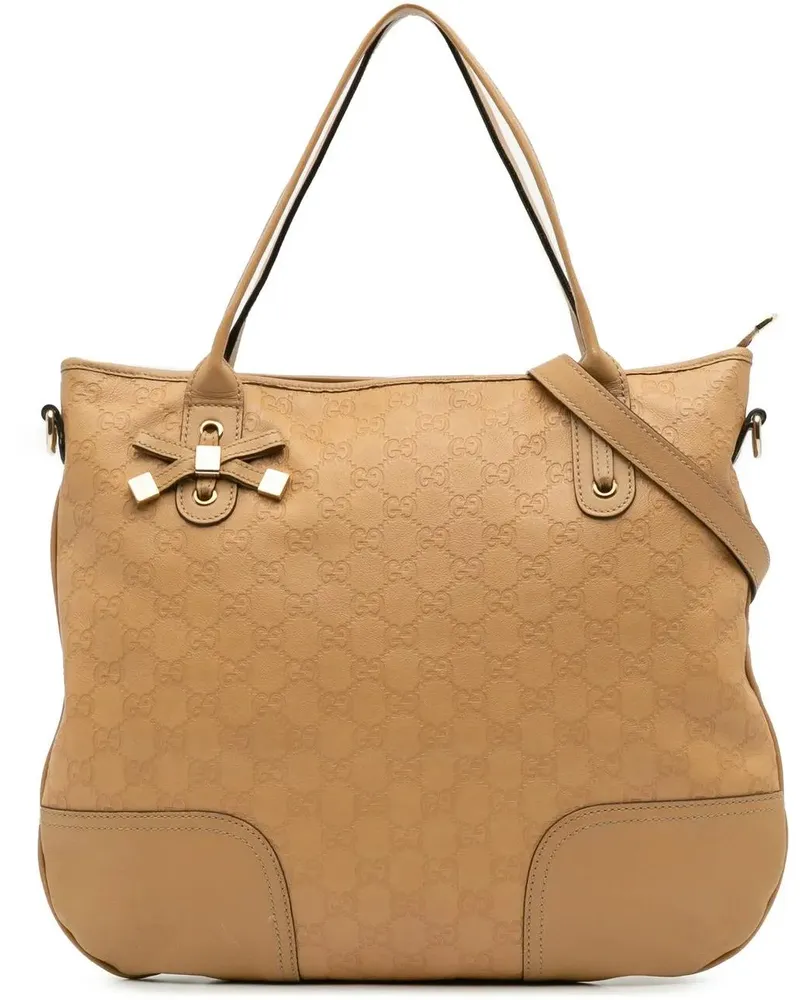 Gucci Hobo Bags ssima Princy Satchel braun Braun