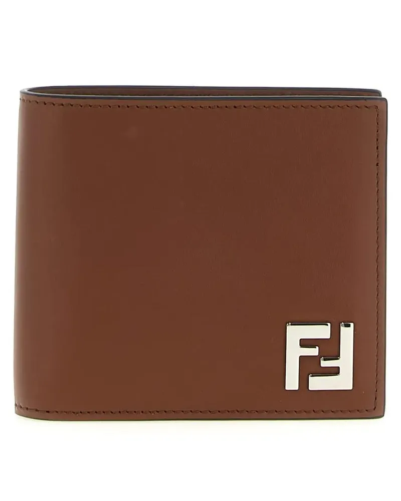 Fendi Portemonnaies 'Bifold Squared Ff' Wallet braun Braun