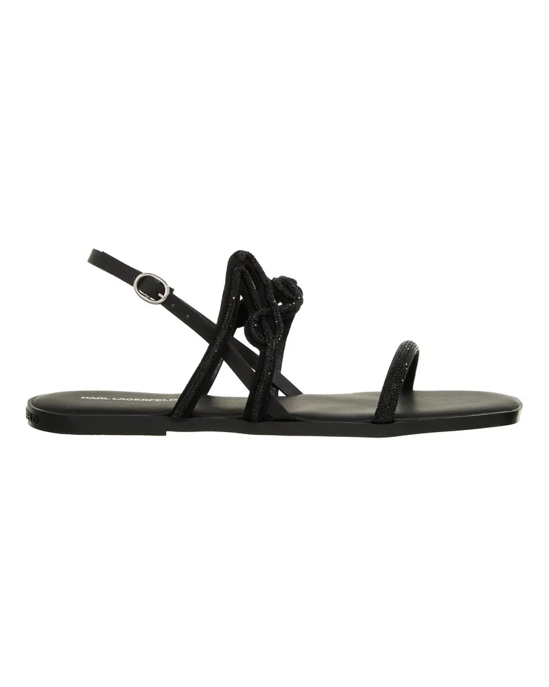 Karl Lagerfeld Slipper & Pantoletten Olympia Karl Signia Slide schwarz Schwarz