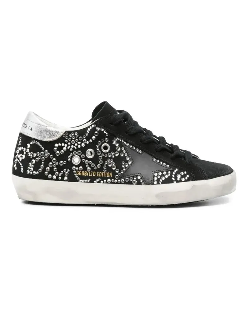 Golden Goose Low-Top Sneaker Super Star Sneakers With Soft Suede Upper schwarz Schwarz