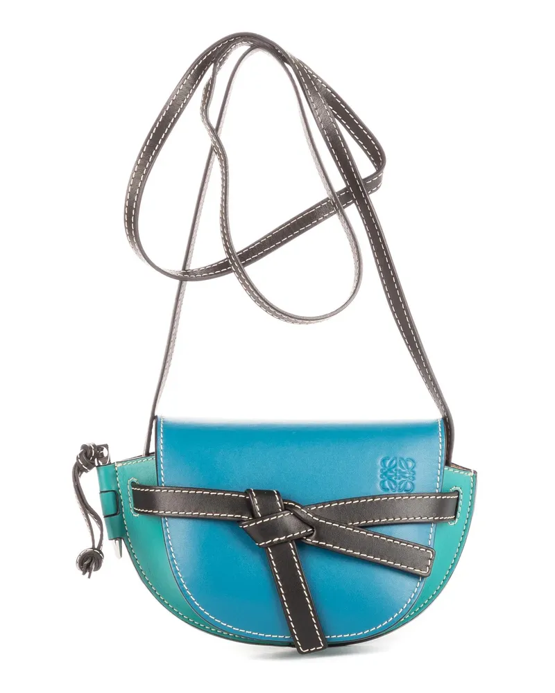 Loewe Crossbody Bags Mini Gate Crossbody blau Blau