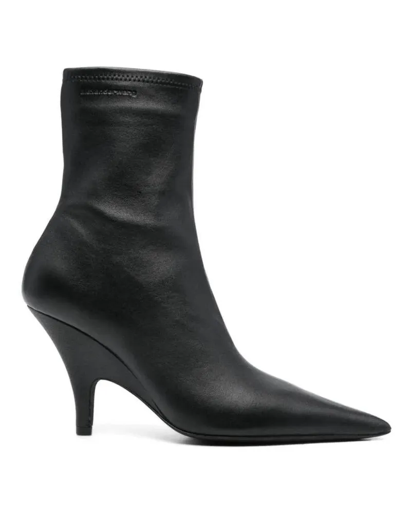 Alexander Wang Boots & Stiefeletten 100Mm Diablo Ankle Boots Schwarz