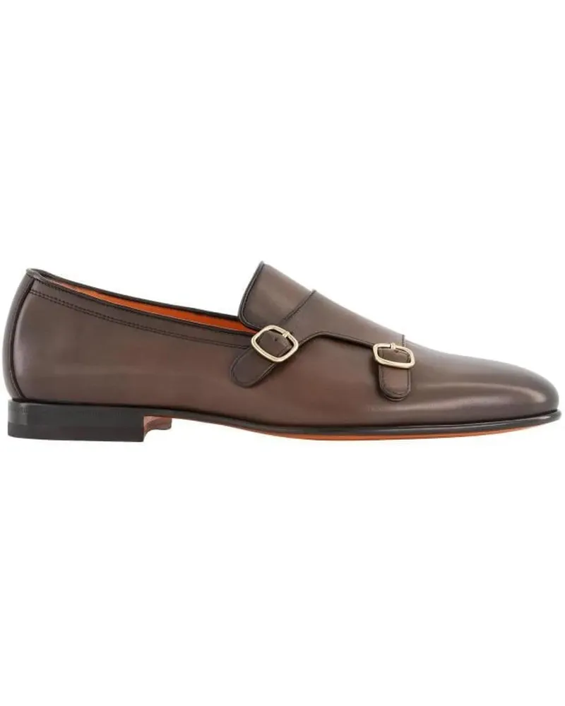 Santoni Loafer Loafer braun Braun