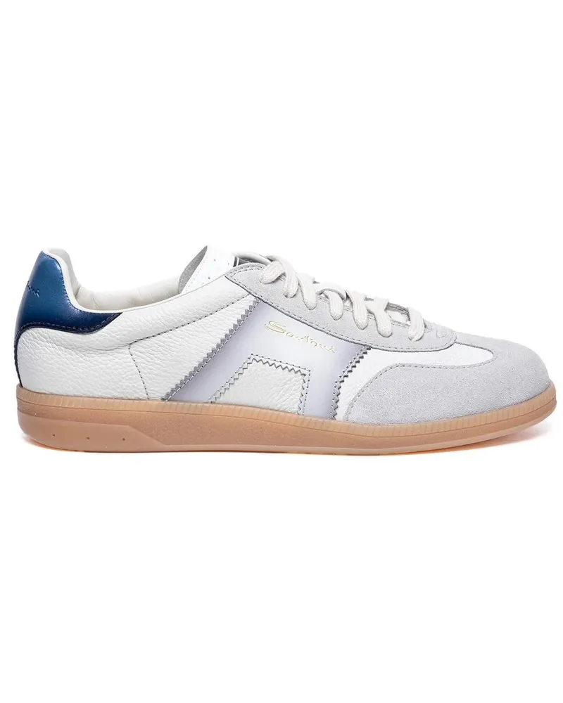 Santoni Low-Top Sneaker Sneakers White weiß Weiß
