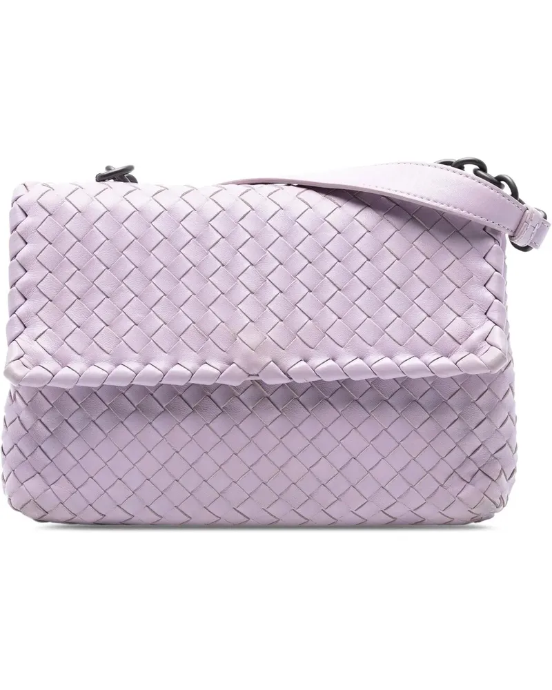 Bottega Veneta Hobo Bags Small Nappa Intrecciato Olimpia Shoulder Bag orange Orange