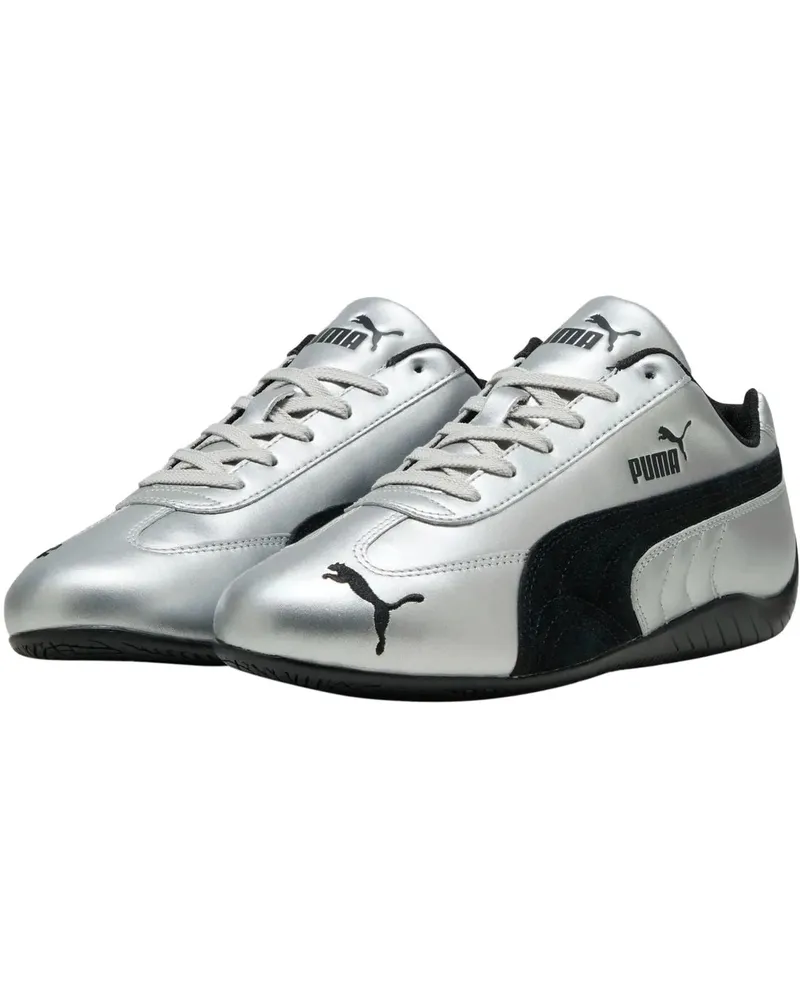 Puma Low-Top Sneaker Sneakers Speedcat Metallic Silver bunt Bunt