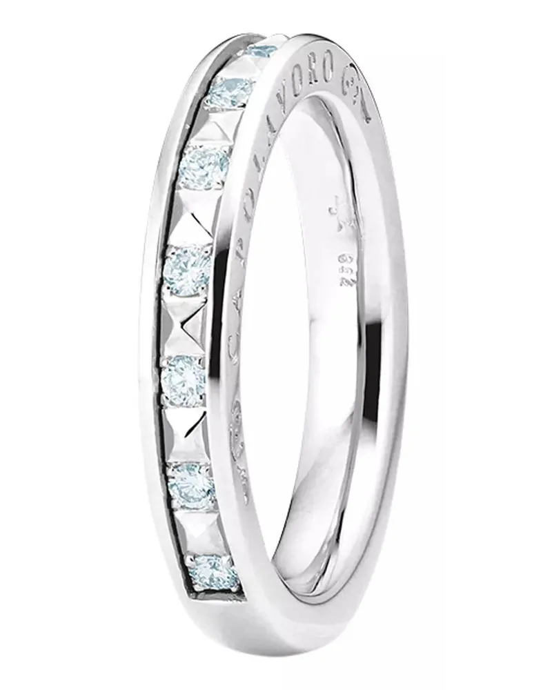 Capolavoro Ring Ring "Manhattan Silber