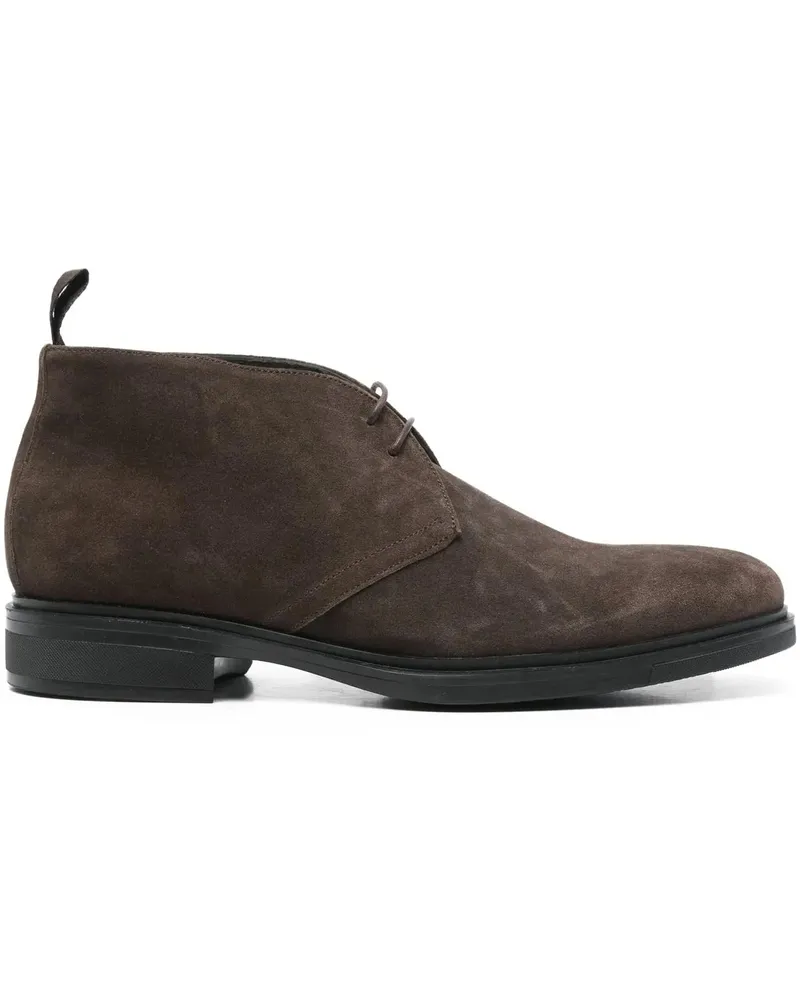Corneliani daim schoenen braun Braun