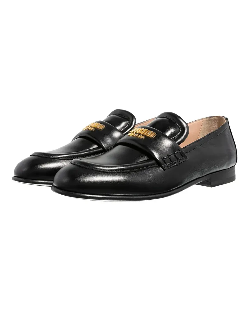 Moschino Loafer  Plate schwarz Schwarz