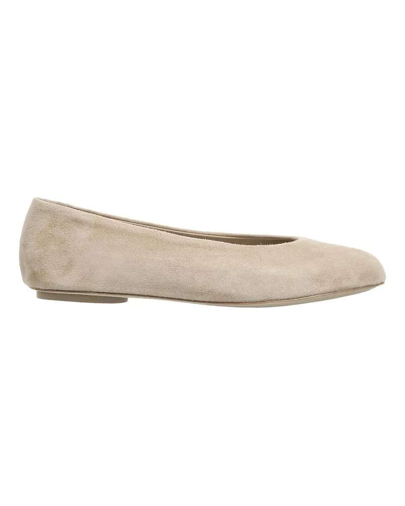 Max Mara Hohe Schuhe Todisuede beige Beige
