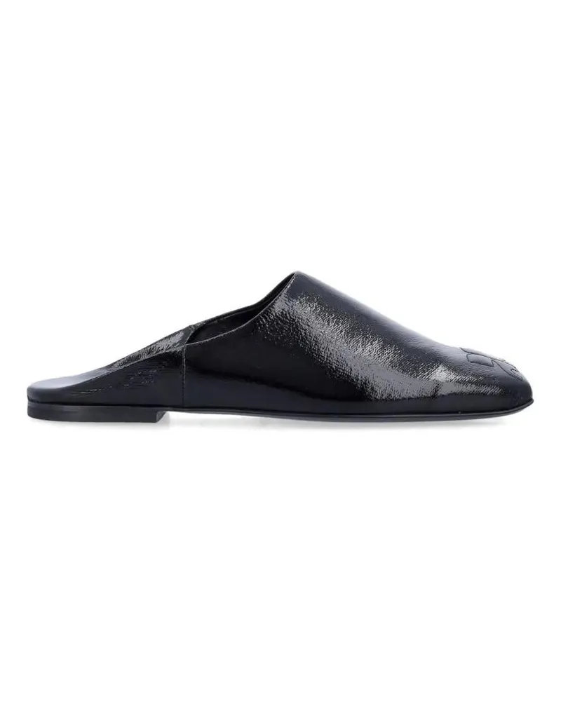 Courrèges Slipper & Pantoletten Heritage Shadow Mules schwarz Schwarz