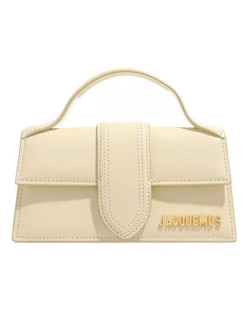 Jacquemus Crossbody Bags Le Bambino Mini Flap Bag Creme